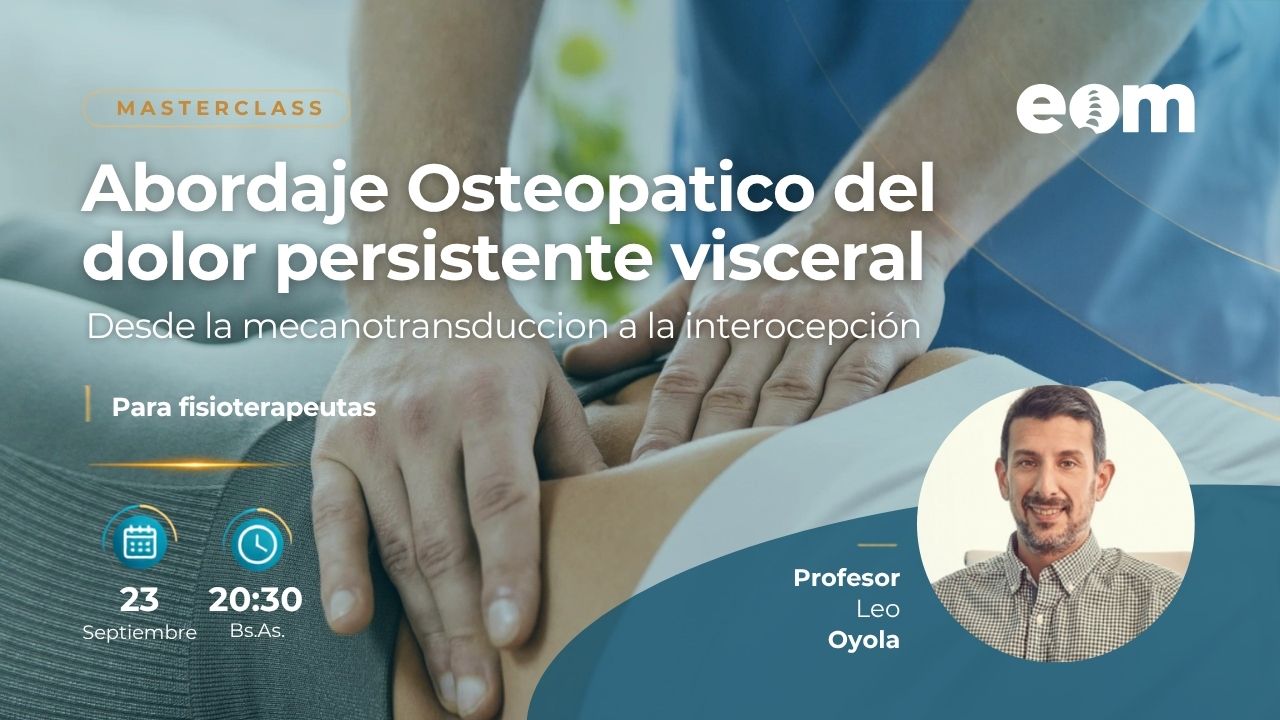 Abordaje osteopático del dolor persistente visceral